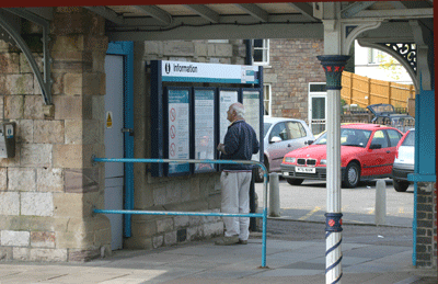 Chepstow Station Entrance